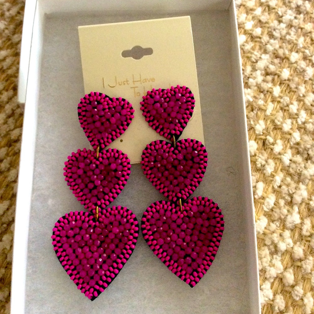 Heart earrings